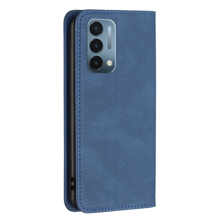 For OnePlus Nord N200 5G Magnetic RFID Blocking Anti-Theft Leather Phone Case