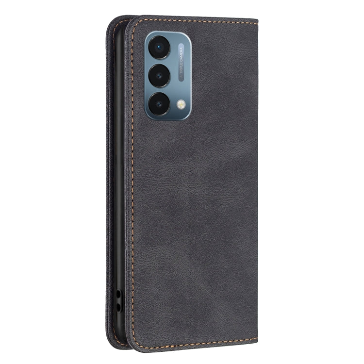 For OnePlus Nord N200 5G Magnetic RFID Blocking Anti-Theft Leather Phone Case