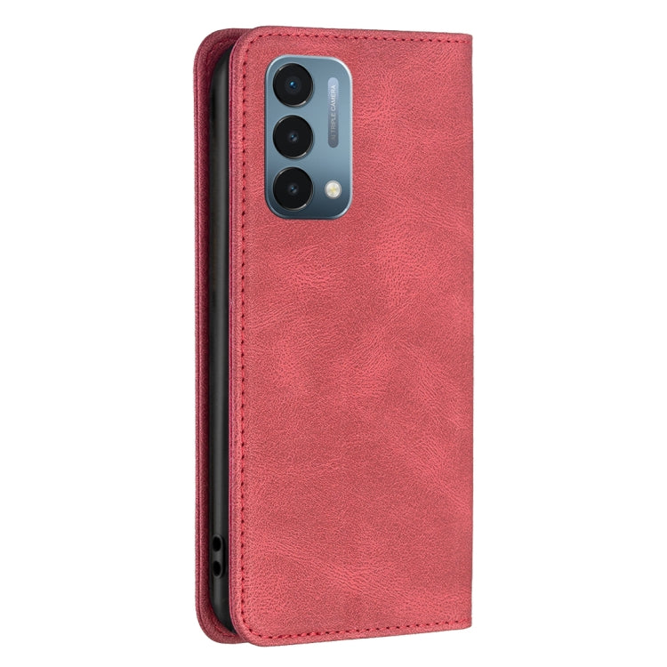 For OnePlus Nord N200 5G Magnetic RFID Blocking Anti-Theft Leather Phone Case