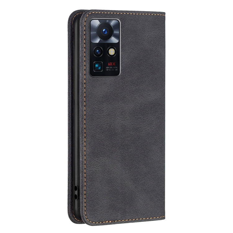 For Infinix Zero X Neo Magnetic RFID Blocking Anti-Theft Leather Phone Case