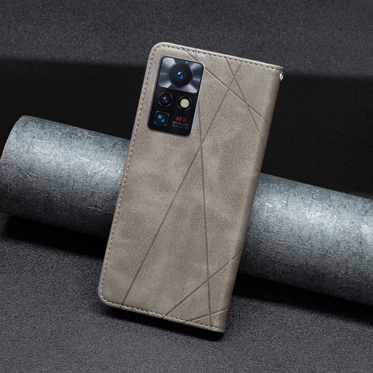 For Infinix Zero X Neo Prismatic Invisible Magnetic Leather Phone Case