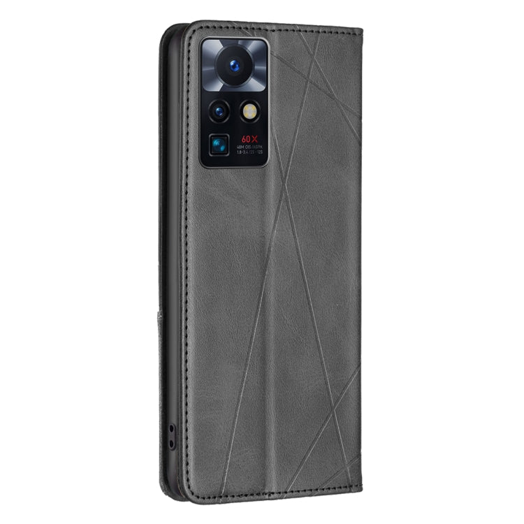 For Infinix Zero X Neo Prismatic Invisible Magnetic Leather Phone Case