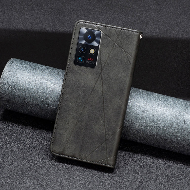 For Infinix Zero X Neo Prismatic Invisible Magnetic Leather Phone Case