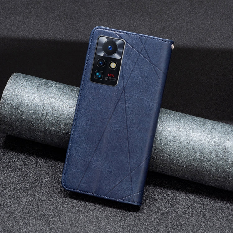 For Infinix Zero X Neo Prismatic Invisible Magnetic Leather Phone Case