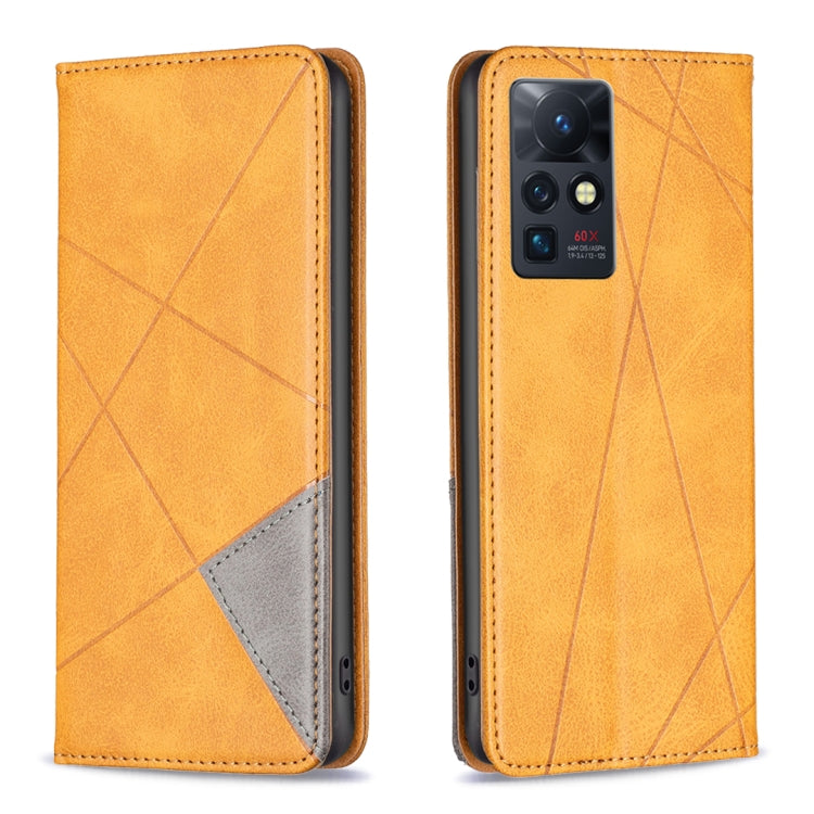For Infinix Zero X / X Pro Prismatic Invisible Magnetic Leather Phone Case