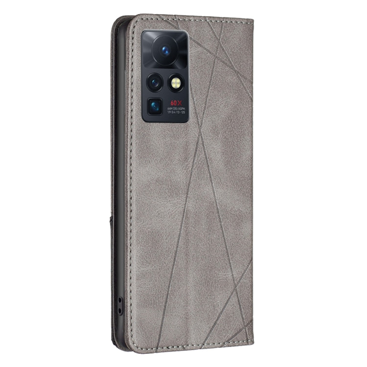 For Infinix Zero X / X Pro Prismatic Invisible Magnetic Leather Phone Case