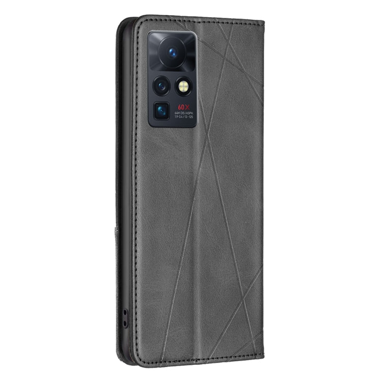 For Infinix Zero X / X Pro Prismatic Invisible Magnetic Leather Phone Case