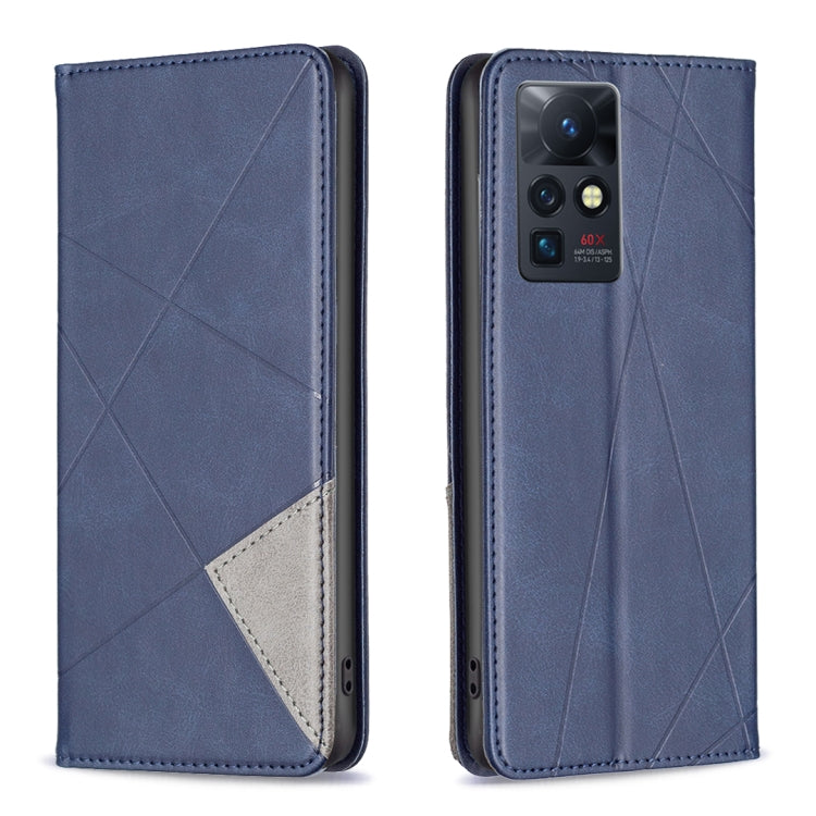 For Infinix Zero X / X Pro Prismatic Invisible Magnetic Leather Phone Case