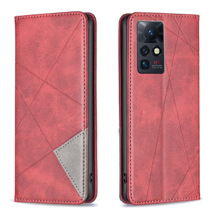 For Infinix Zero X / X Pro Prismatic Invisible Magnetic Leather Phone Case