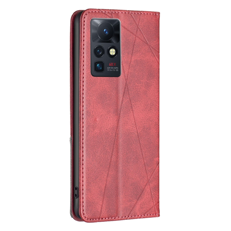 For Infinix Zero X / X Pro Prismatic Invisible Magnetic Leather Phone Case