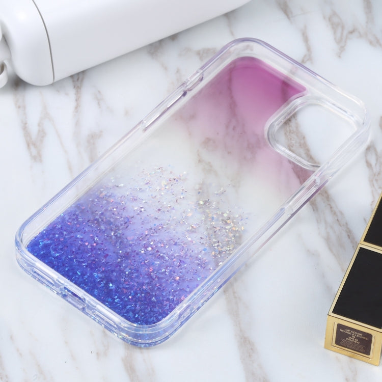 For iPhone 13 DFANS DESIGN Gradient Starlight Shining Phone Case