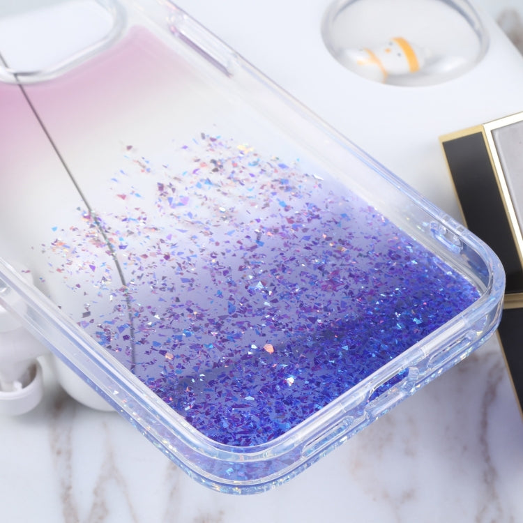 For iPhone 13 DFANS DESIGN Gradient Starlight Shining Phone Case
