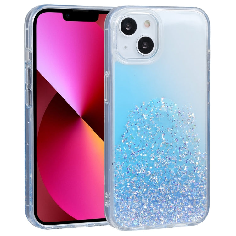 For iPhone 13 DFANS DESIGN Gradient Starlight Shining Phone Case