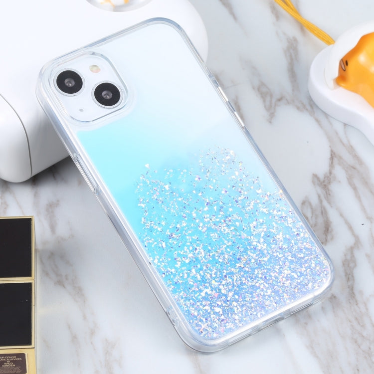 For iPhone 13 DFANS DESIGN Gradient Starlight Shining Phone Case