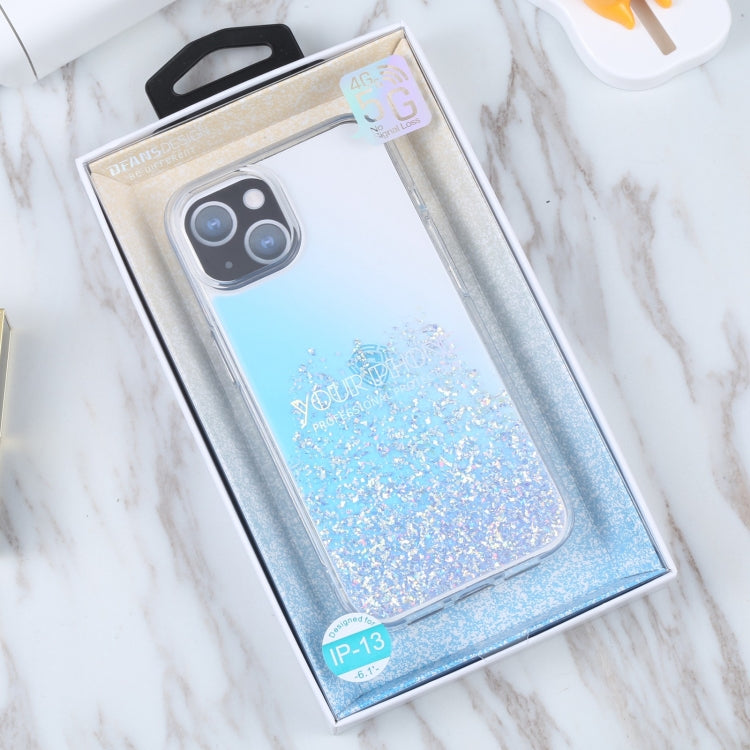 For iPhone 13 DFANS DESIGN Gradient Starlight Shining Phone Case