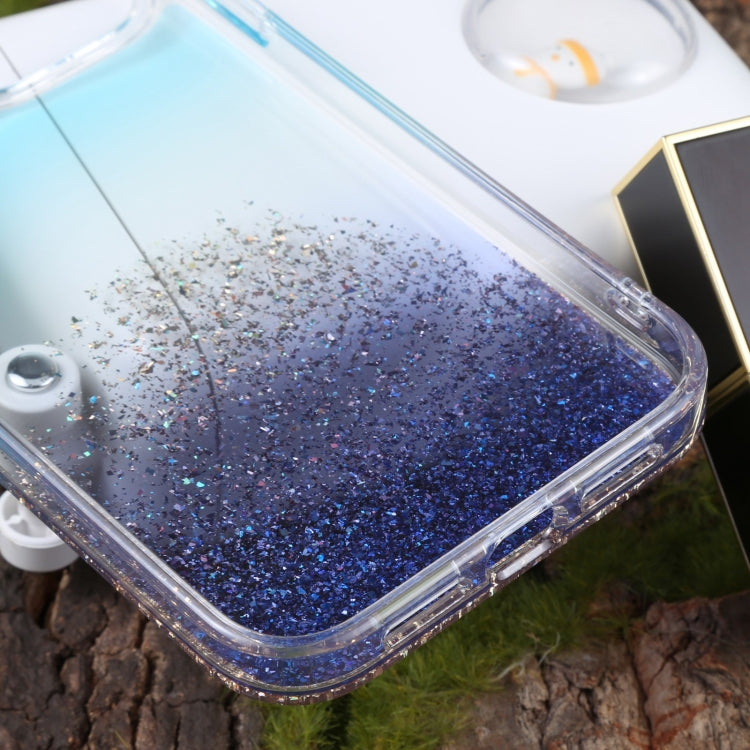 For iPhone 13 Pro DFANS DESIGN Gradient Starlight Shining Phone Case