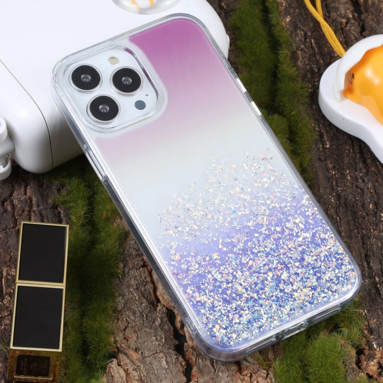 For iPhone 13 Pro DFANS DESIGN Gradient Starlight Shining Phone Case