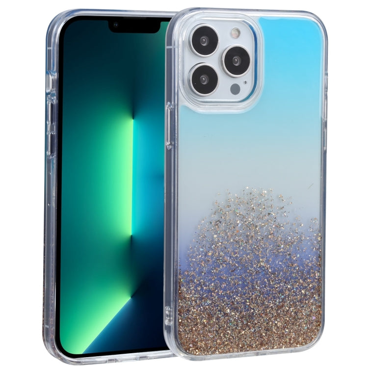 For iPhone 13 Pro Max DFANS DESIGN Gradient Starlight Shining Phone Case