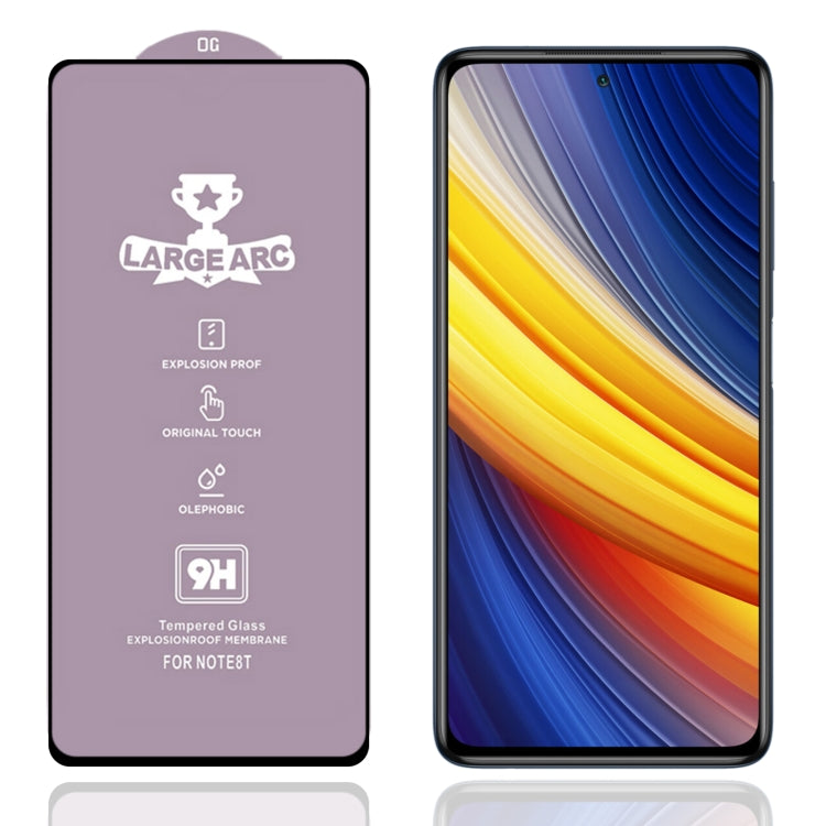 9H HD Alumina Tempered Glass Film For Xiaomi Poco X3 Pro