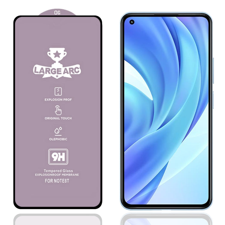 9H HD Alumina Tempered Glass Film For Xiaomi Mi 11 Lite 4G
