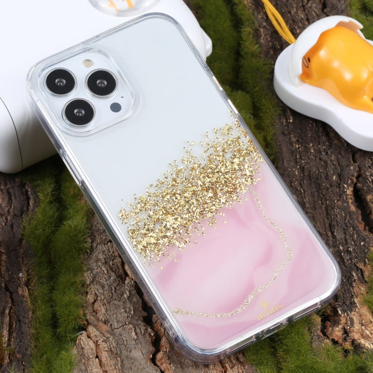 For iPhone 13 Pro DFANS DESIGN Dual-color Starlight Shining Phone Case