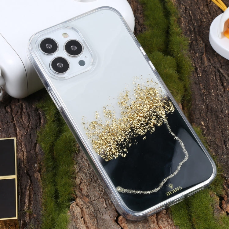 For iPhone 13 Pro DFANS DESIGN Dual-color Starlight Shining Phone Case