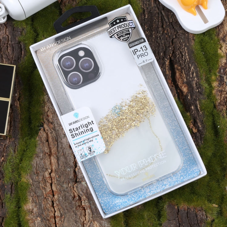 For iPhone 13 Pro DFANS DESIGN Dual-color Starlight Shining Phone Case