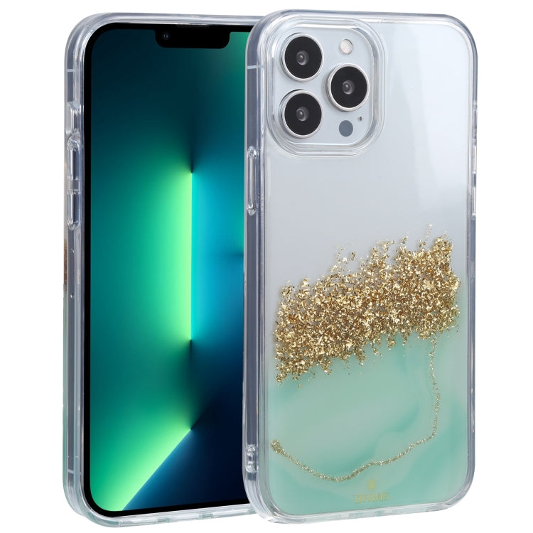 For iPhone 13 Pro Max DFANS DESIGN Dual-color Starlight Shining Phone Case