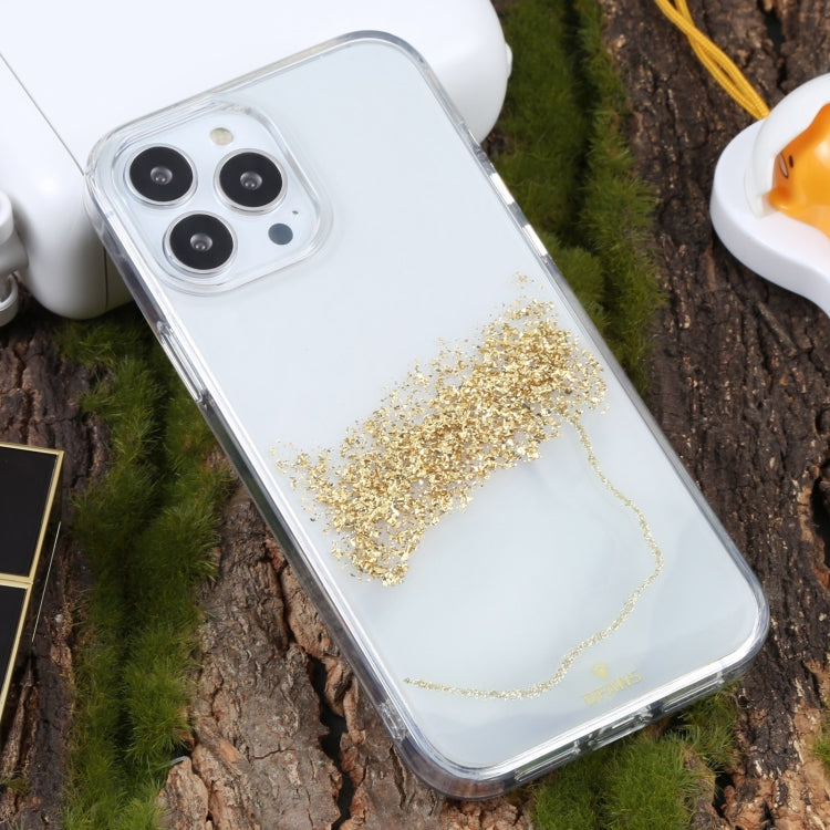 For iPhone 13 Pro Max DFANS DESIGN Dual-color Starlight Shining Phone Case