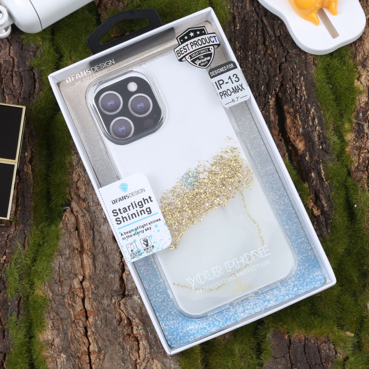 For iPhone 13 Pro Max DFANS DESIGN Dual-color Starlight Shining Phone Case