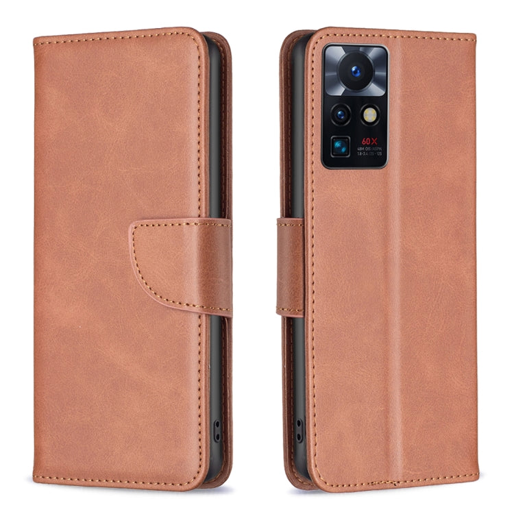 For Infinix Zero X Neo Lambskin Texture Leather Phone Case
