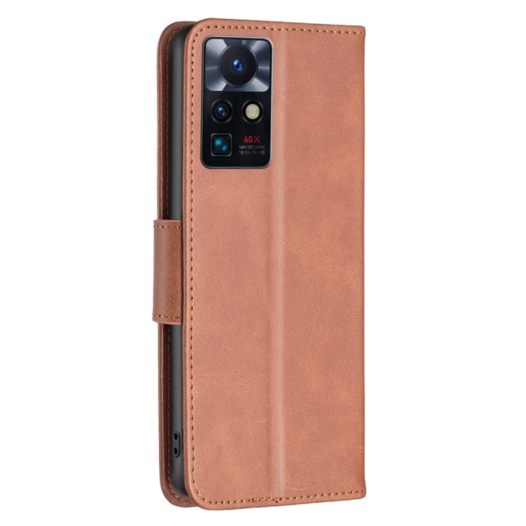 For Infinix Zero X Neo Lambskin Texture Leather Phone Case