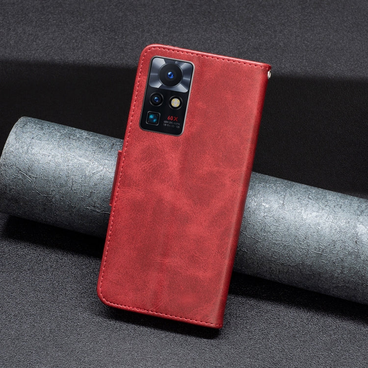 For Infinix Zero X Neo Lambskin Texture Leather Phone Case