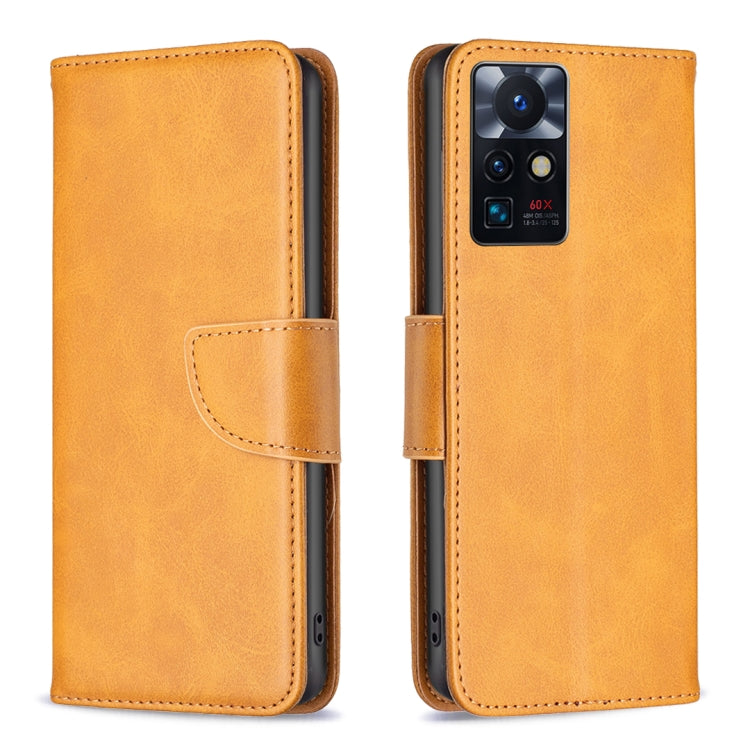 For Infinix Zero X Neo Lambskin Texture Leather Phone Case