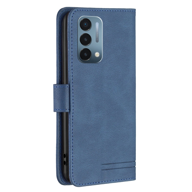 For OnePlus Nord N200 5G Magnetic Buckle RFID Flip Leather Phone Case
