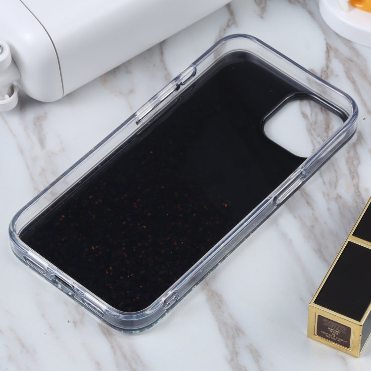 For iPhone 13 DFANS DESIGN Snowflake Starlight Shining Phone Case