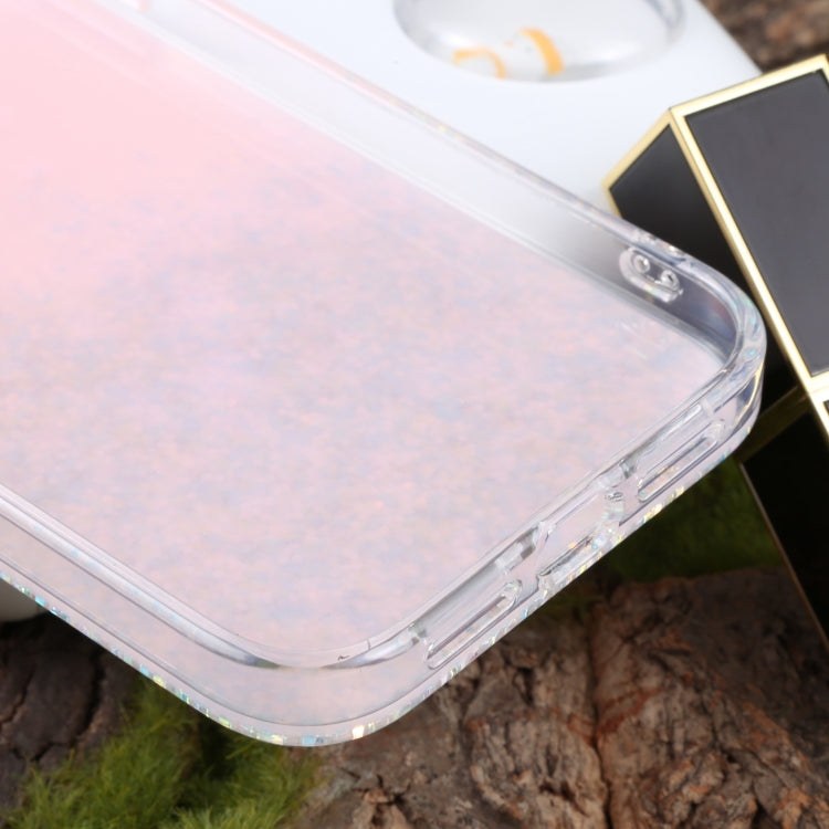 For iPhone 13 Pro DFANS DESIGN Snowflake Starlight Shining Phone Case