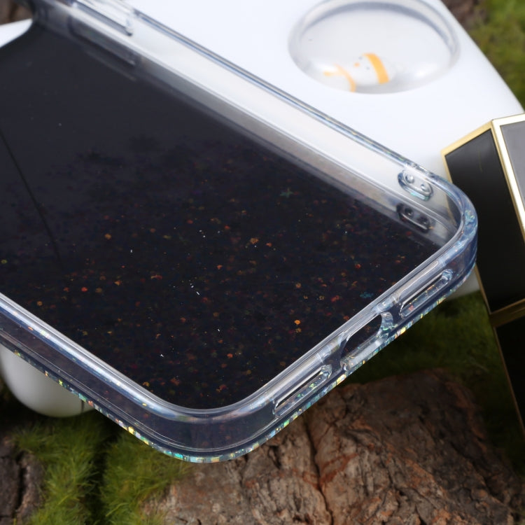 For iPhone 13 Pro Max DFANS DESIGN Snowflake Starlight Shining Phone Case