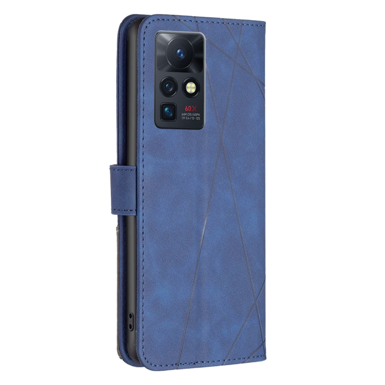 For Infinix Zero X / X Pro BF05 Magnetic Buckle Rhombus Texture Leather Phone Case