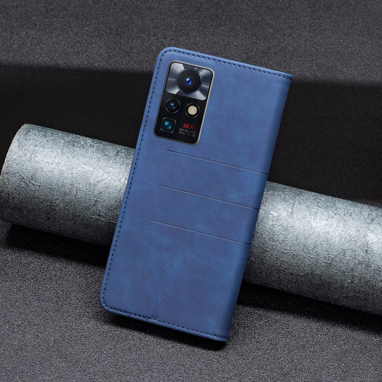 For Infinix Zero X Neo Magnetic Splicing Leather Phone Case