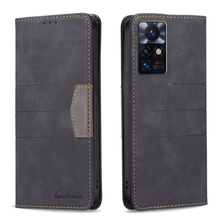 For Infinix Zero X Neo Magnetic Splicing Leather Phone Case