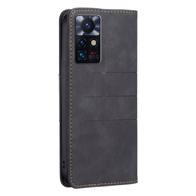 For Infinix Zero X Neo Magnetic Splicing Leather Phone Case