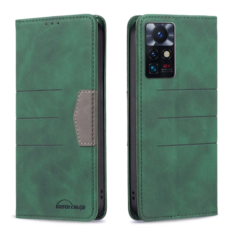 For Infinix Zero X Neo Magnetic Splicing Leather Phone Case