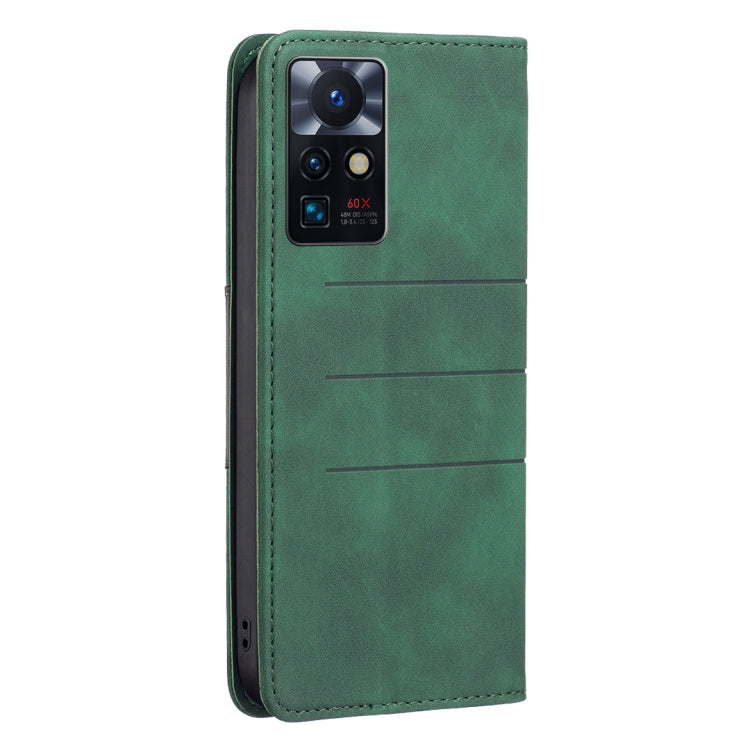 For Infinix Zero X Neo Magnetic Splicing Leather Phone Case