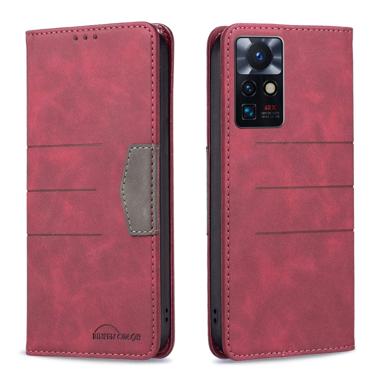 For Infinix Zero X Neo Magnetic Splicing Leather Phone Case