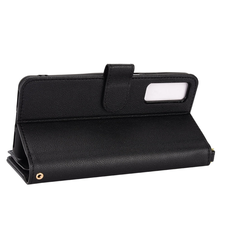 For TCL 20S / 20 5G / 20L Litchi Texture Zipper Leather Phone Case