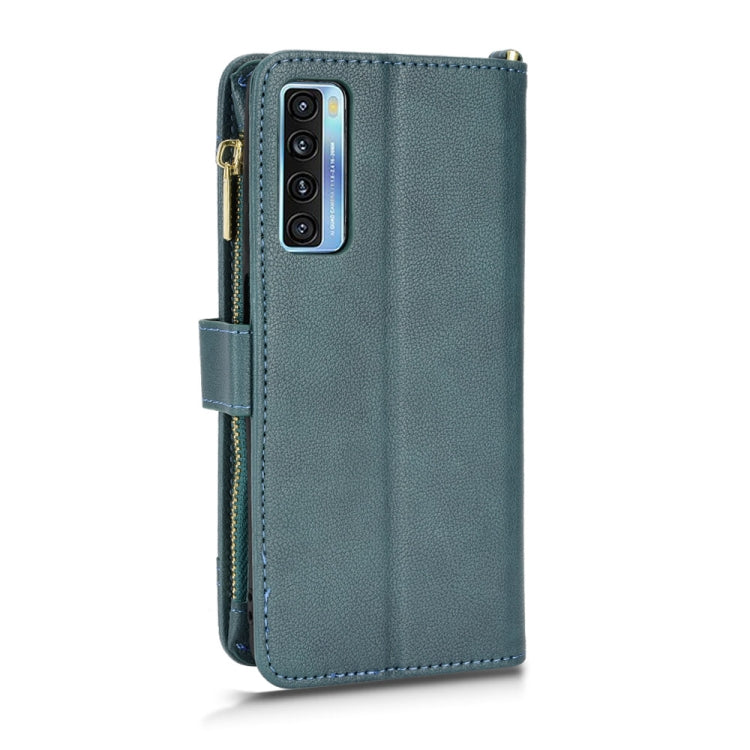 For TCL 20S / 20 5G / 20L Litchi Texture Zipper Leather Phone Case