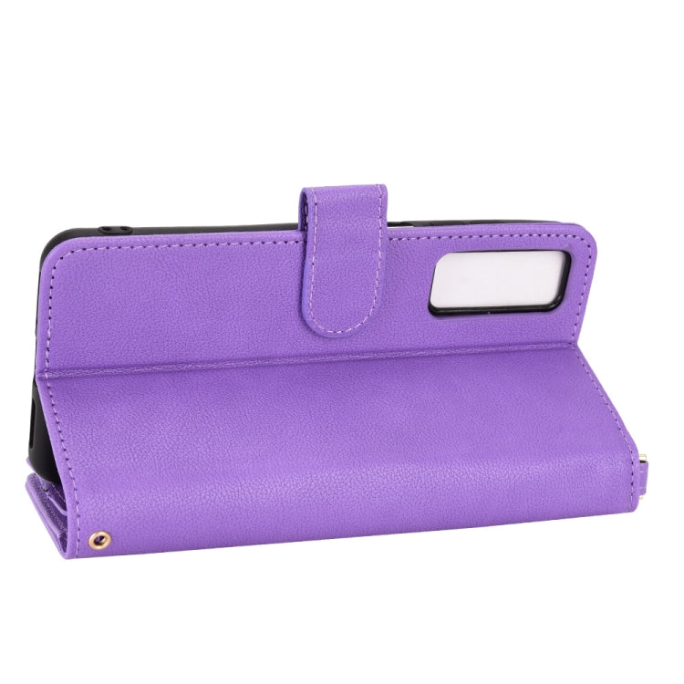 For TCL 20S / 20 5G / 20L Litchi Texture Zipper Leather Phone Case