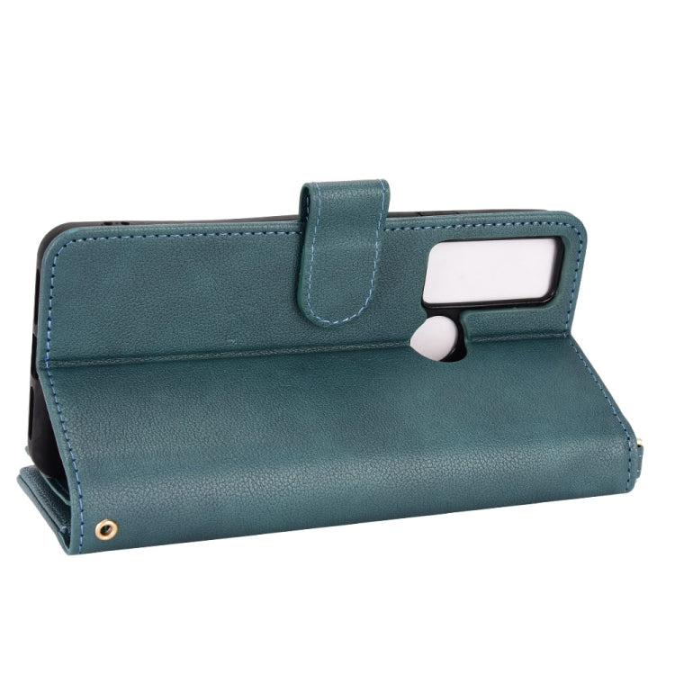 For TCL 20 XE Litchi Texture Zipper Leather Phone Case