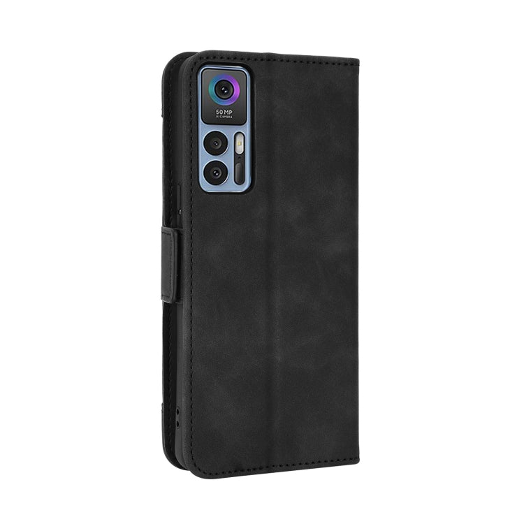 For TCL 30 5G / 30+ Skin Feel Calf Texture Card Slots Leather Phone Case
